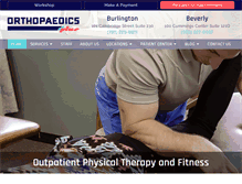 Tablet Screenshot of orthopaedicsplus.com